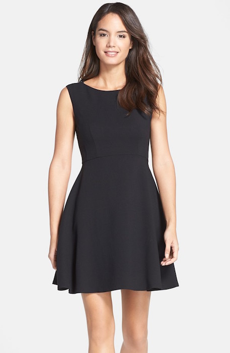 French Connection 'Feather Ruth' Fit & Flare Dress